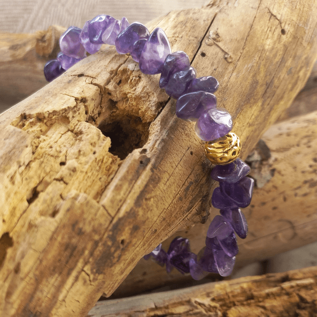 Bracelet en Amethyste