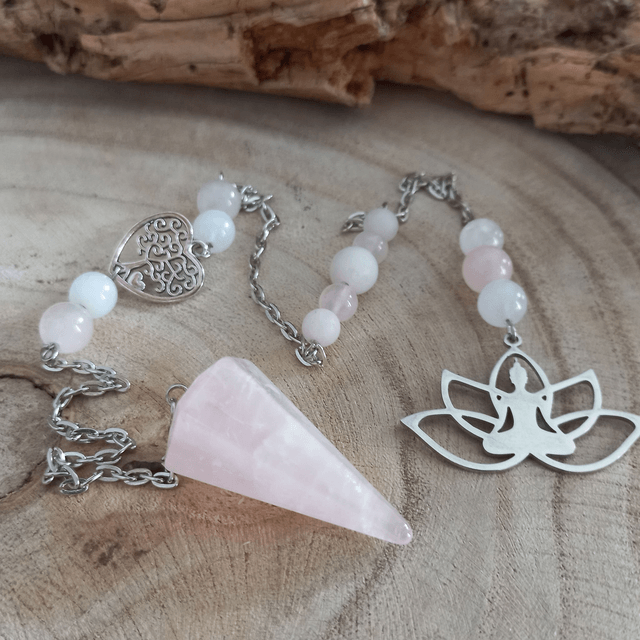 Pendule en Quartz rose