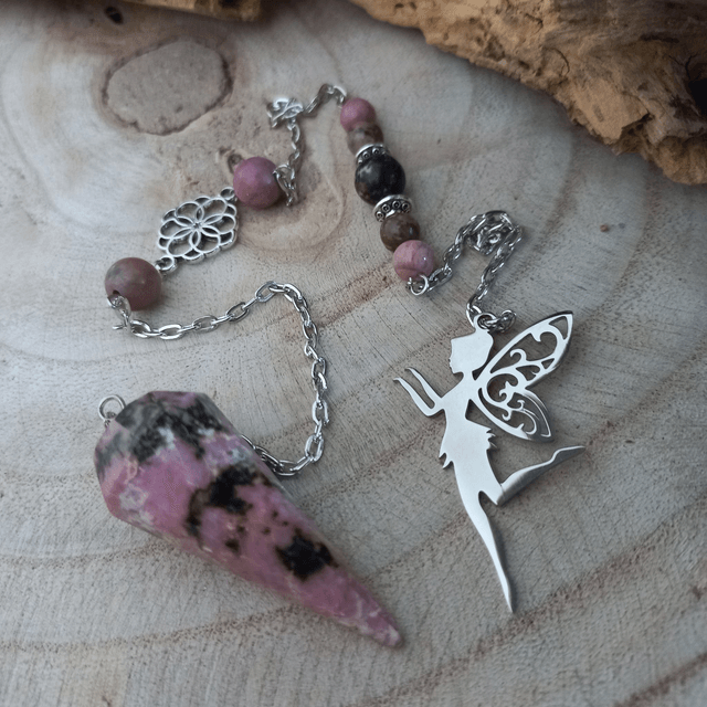 Pendule en Rhodonite