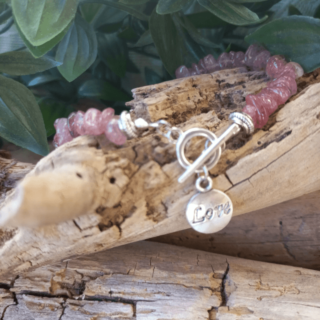 Bracelet en Quartz fraise