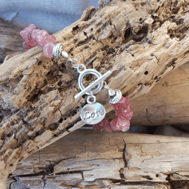 Bracelet en Quartz fraise
