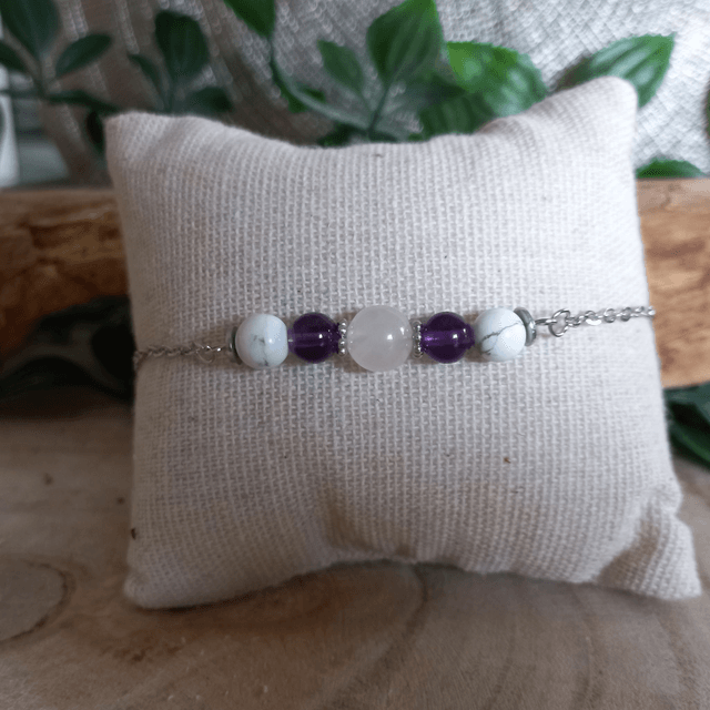 Bracelet réglable - Angoisse, Tristesse et Acceptation de soi