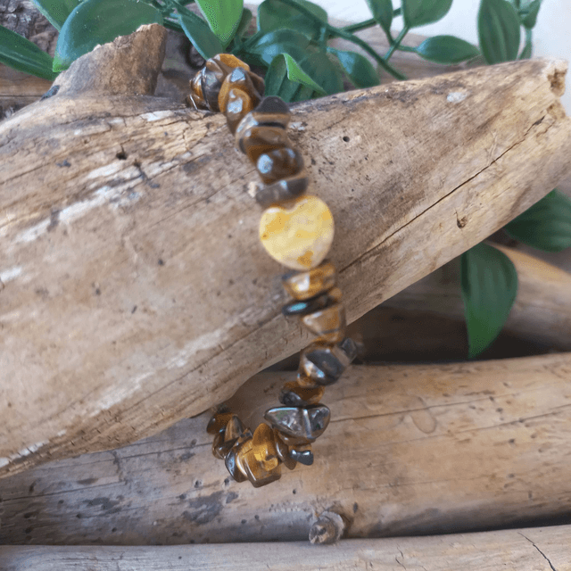 Bracelet en Œil de tigre 