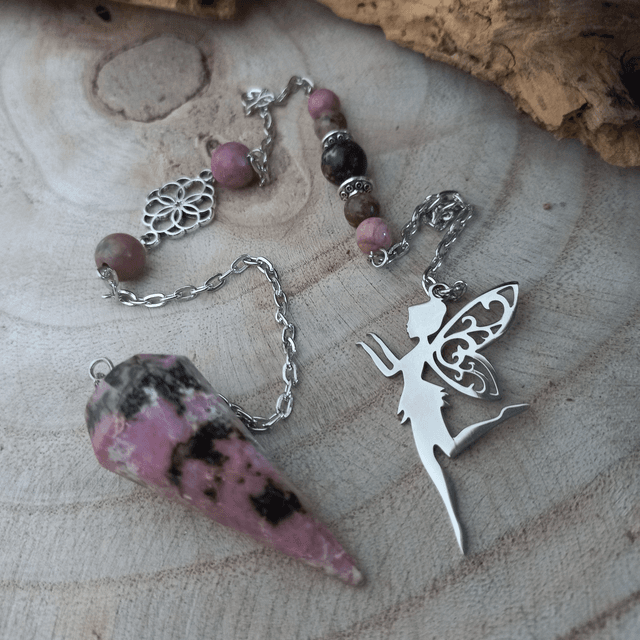 Pendule en Rhodonite